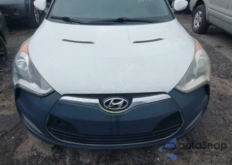 2012 Hyundai Veloster Base W/Gray z USA, uszkodzony, nr VIN KMHTC6AD0CU079347